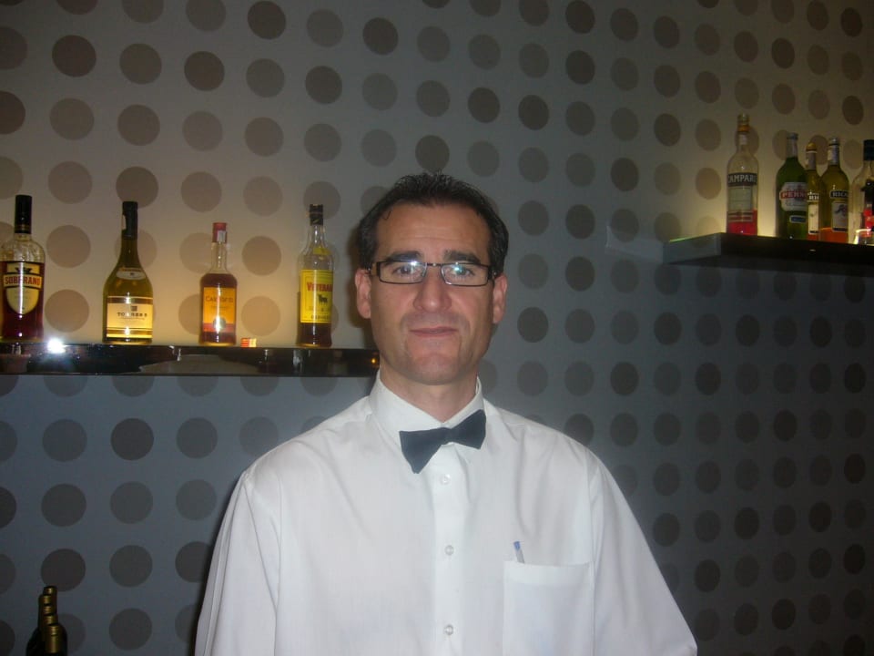 Einer der besten Barkeeper Hotel Costa Calero