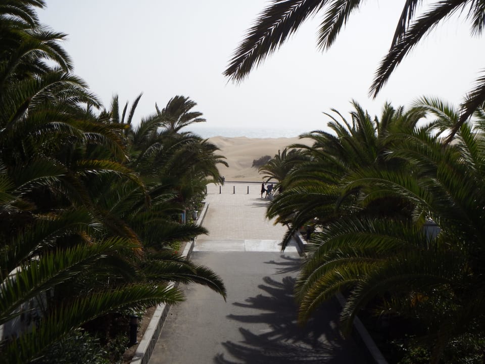 Von der "Brücke" aufgenommen Hotel Riu Palace Maspalomas Adults Only