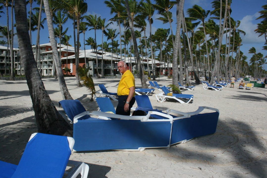 Strand vor dem Beach Hotel Barceló Bávaro Palace