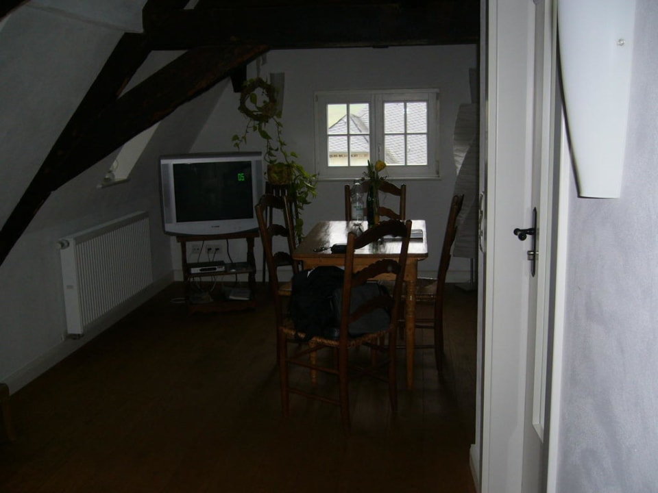 Der "Wohnbereich" des Penthouse Ratsschänke Zeltingen