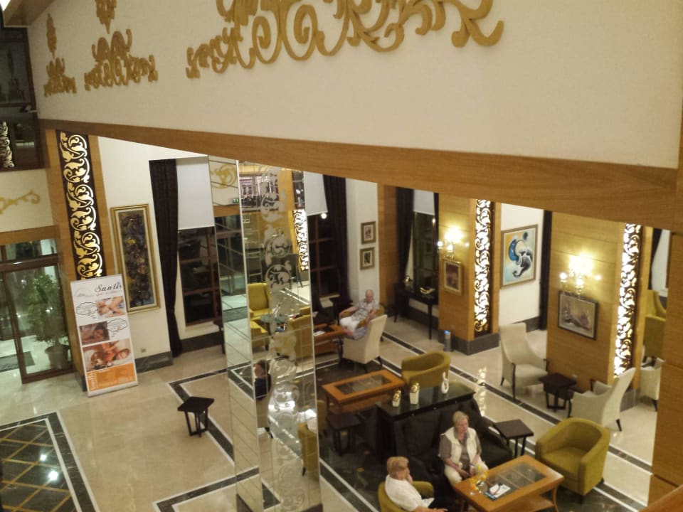 Lobby von Oben Alba Resort Hotel