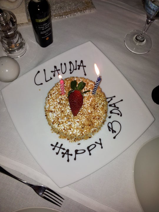 Überraschung vom Restaurant Diamonds Thudufushi