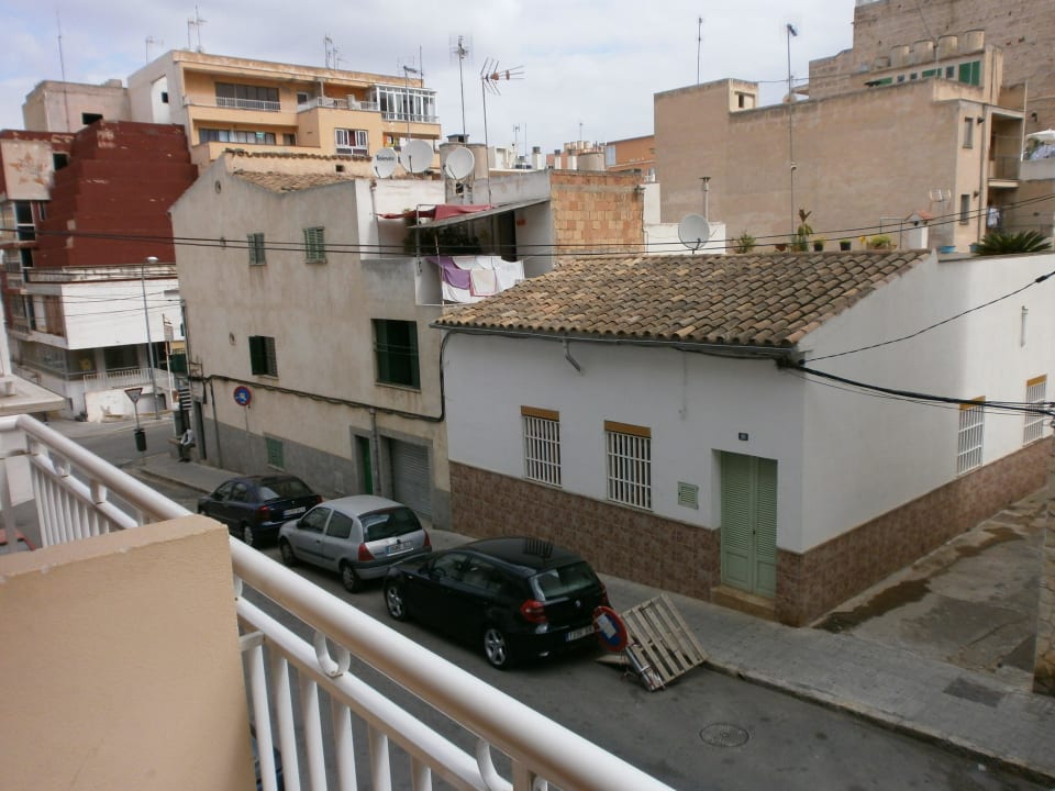 Ausblick von unserem Balkon Ahoi! Urban Beach Hotel