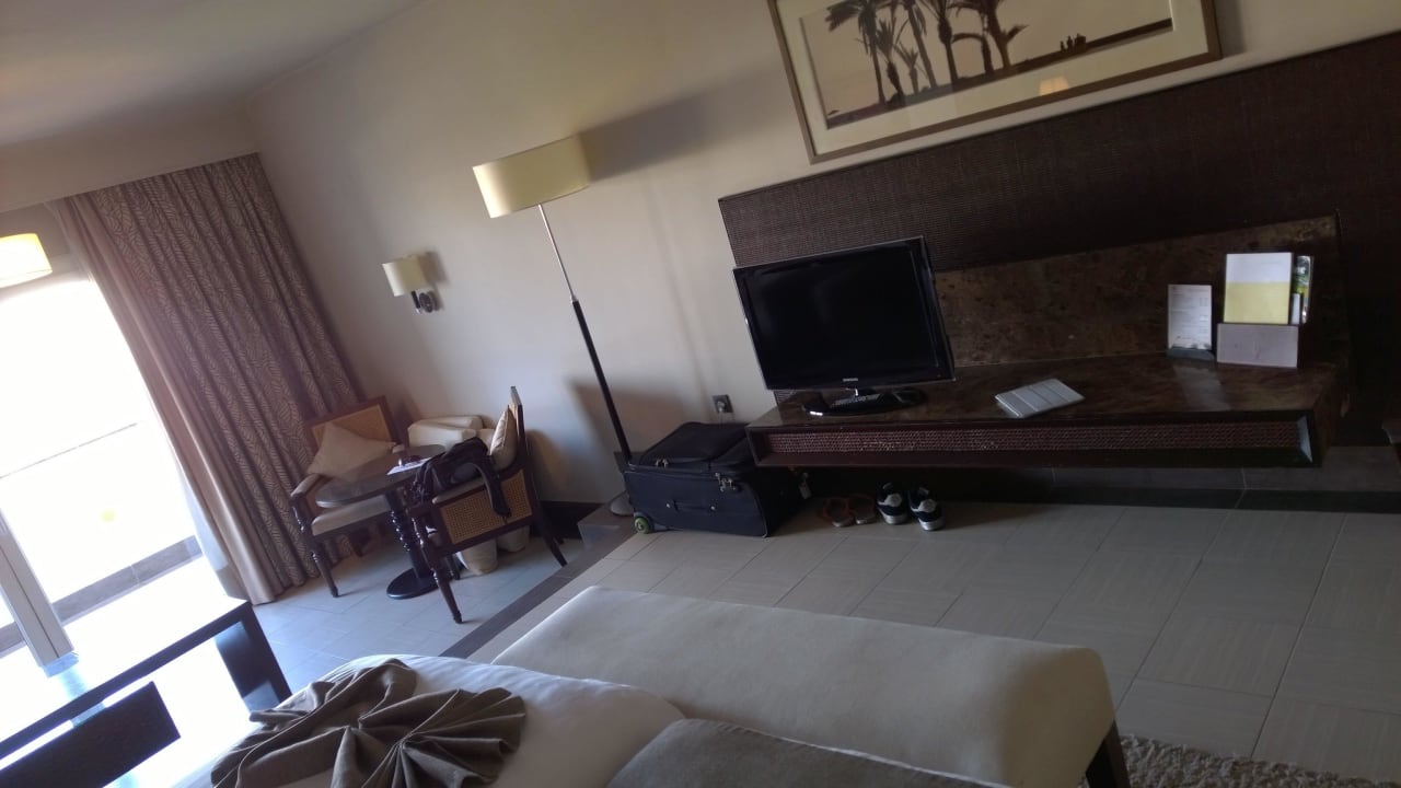 Grosser Fernseher mit Deutschen Programmen Hotel Riu Palace Tikida Agadir