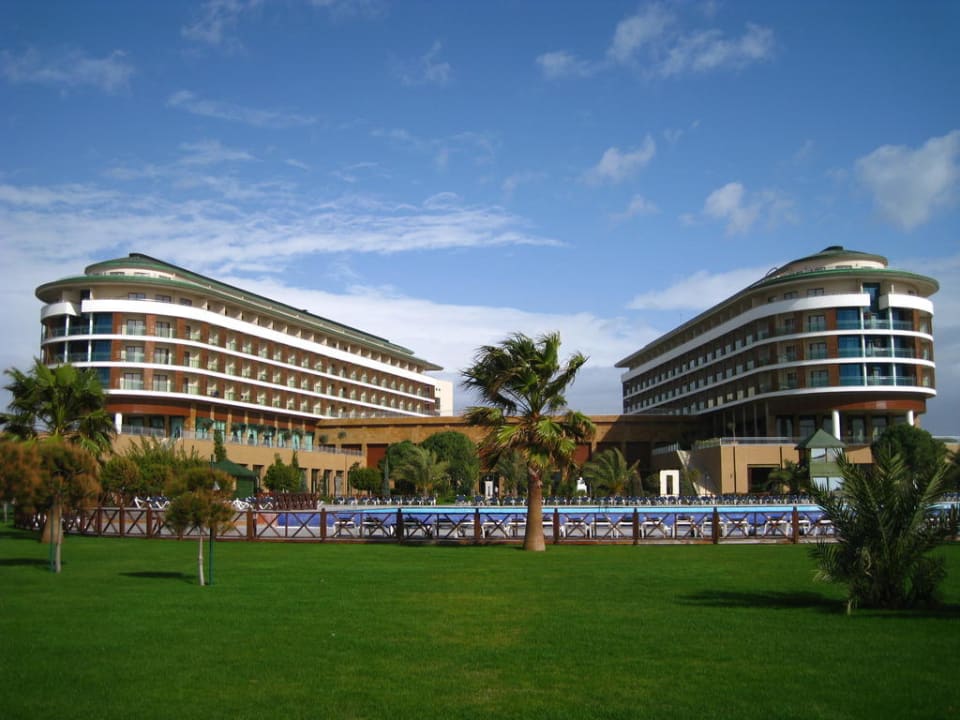 Hauptgebäude, Garten Voyage Belek Golf & Spa