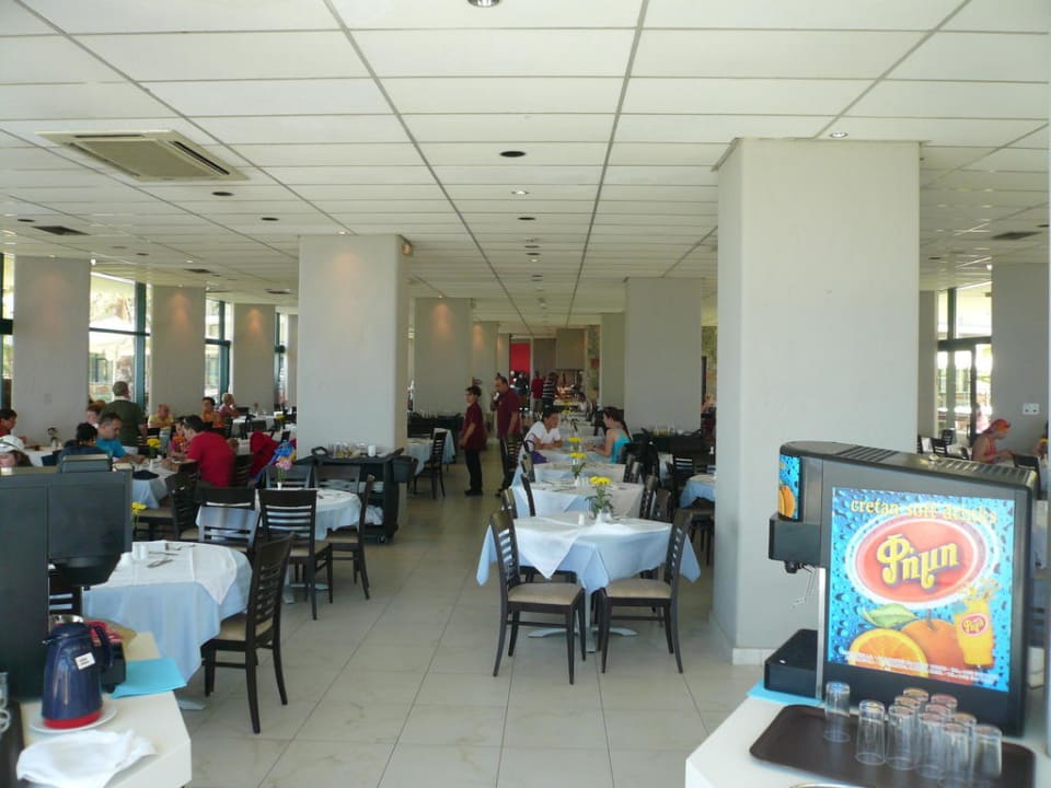 Bild von der Terrasse ins Restaurant Calimera Sirens Beach