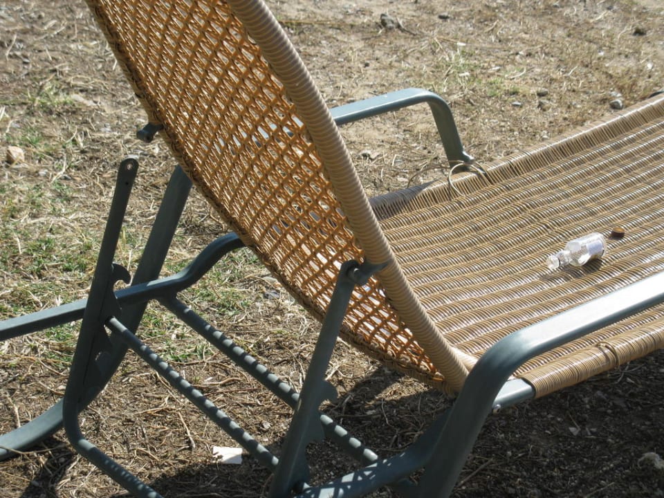 Zerfleddertes Mobiliar Lindos Royal Resort