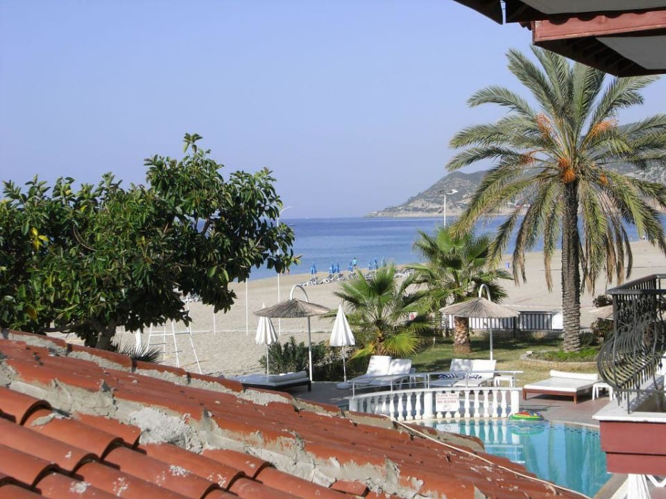 Blick von der zweiten Etage Alaaddin Beach - Adults only
