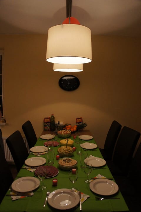 Стол в доме на 9 человек Cottages Villapark Vlašky