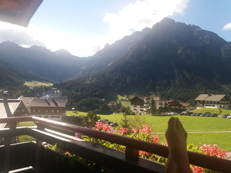 Ausblick IFA Alpenrose Hotel Kleinwalsertal