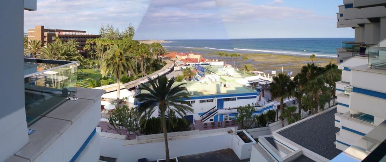 Blick vom Balkon Richtung Dünen  Hotel Faro, a Lopesan Collection Hotel
