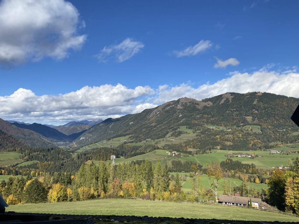 Ausblick Almgasthof Baumschlagerberg
