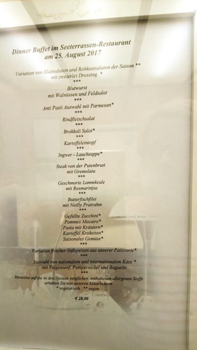 Restaurant Maritim Seehotel Timmendorfer Strand