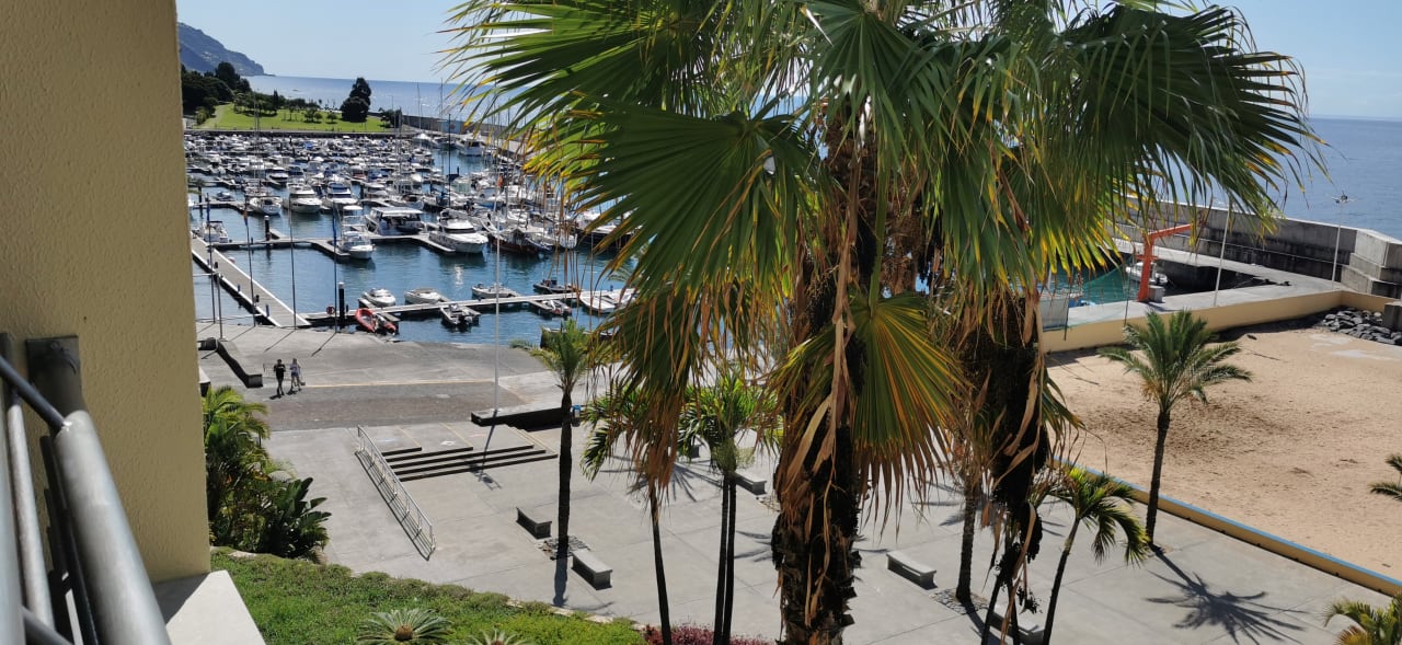 Ausblick Calheta Beach