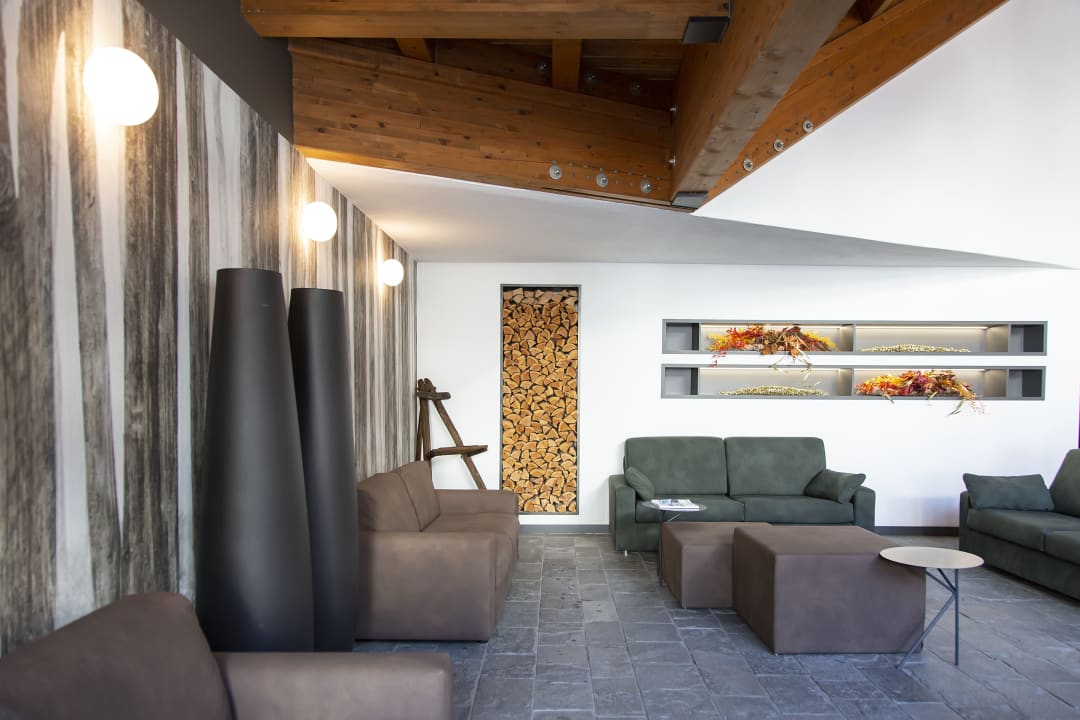 Lobby Blu Hotel Senales: Zirm-Cristal