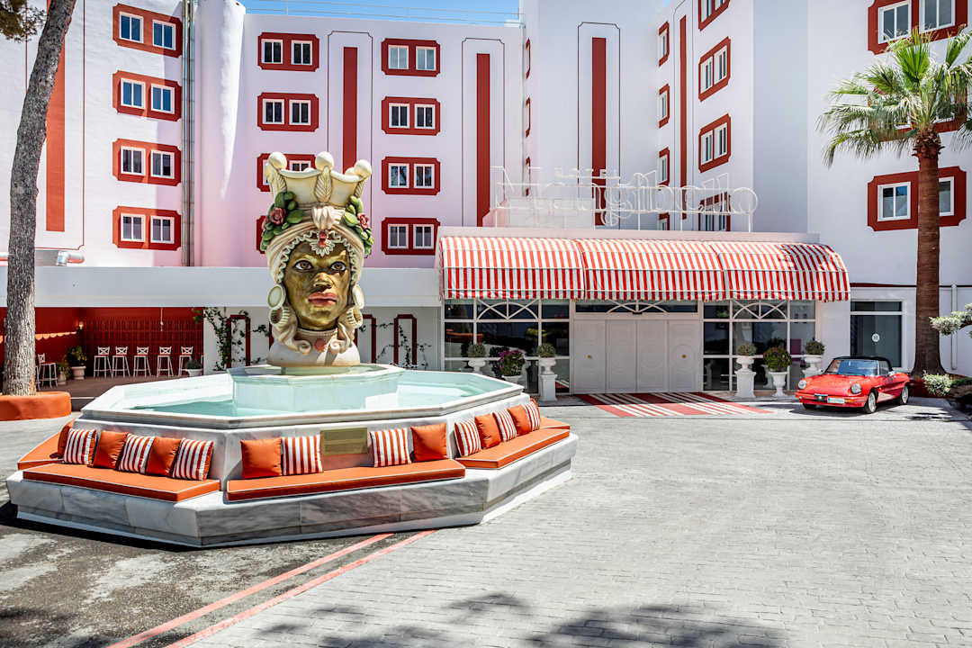 Außenansicht Hotel Mongibello Ibiza