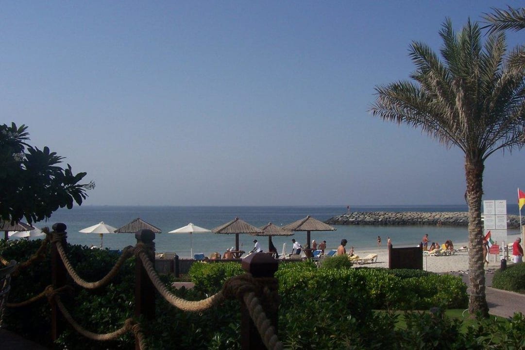 Strandansicht von der Bar Coral Beach Resort Sharjah