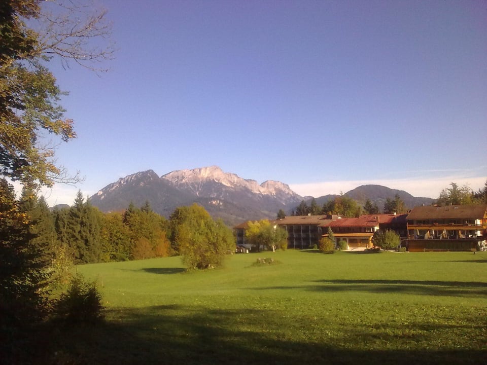 Blick auf den Alpenhof Alm- & Wellnesshotel Alpenhof