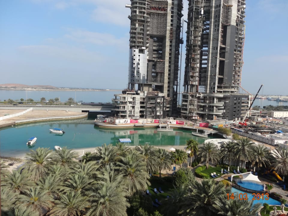 Blick vom Balkon Sheraton Hotel & Resort Abu Dhabi