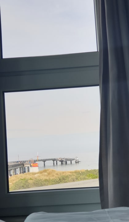 Ausblick Bretterbude Heiligenhafen