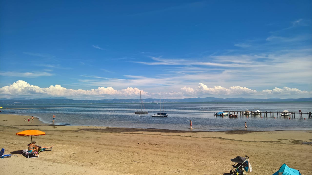 Strand des Campingplatzes Villaggio Residence Punta Spin