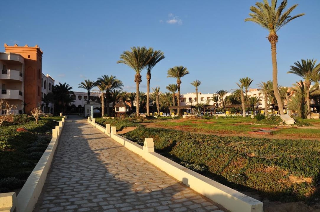 Blick vom Strand Vincci Safira Palms