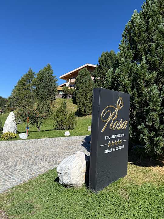 Außenansicht Hotel Rosa Eco Alpine Spa Resort