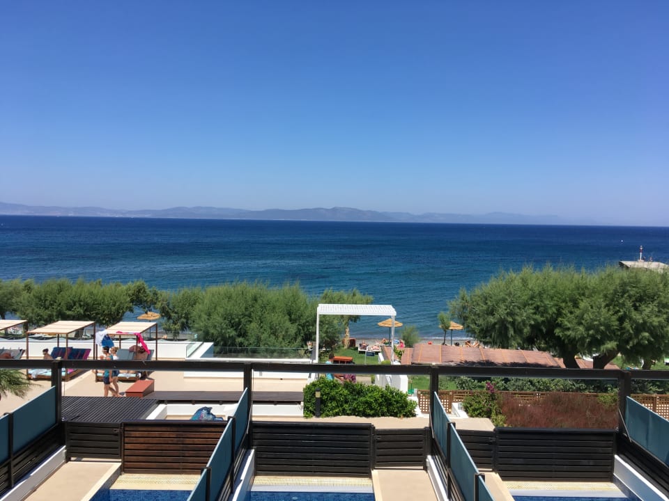 Ausblick TUI BLUE Oceanis Beach and Spa Resort
