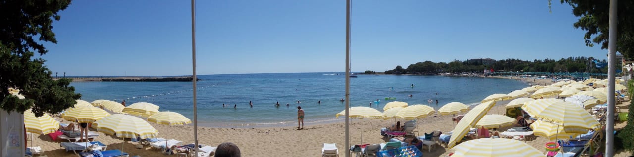 Panorama der Bucht von Hotelseite aus Incekum Su Hotel