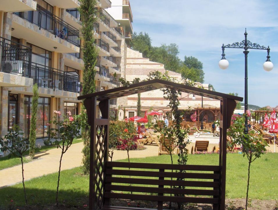 Erste Terrasse am Strand Hotel Tiva del Mar Beach