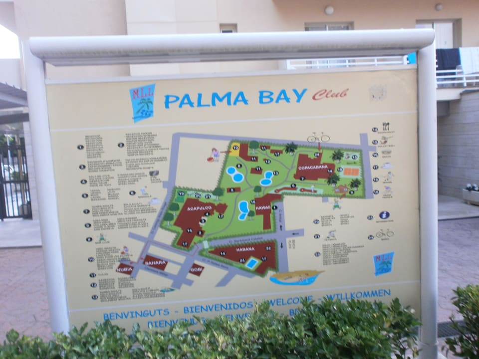 Übersicht des Palma Bay Clubs MLL Palma Bay Club Resort