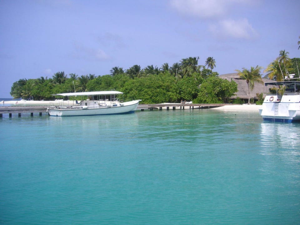 Eingang Kuramathi Maldives