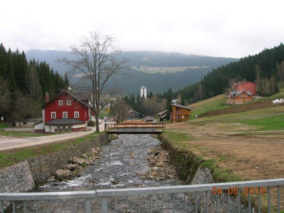 Widok w stronę Peca Pension U Vleku Javor