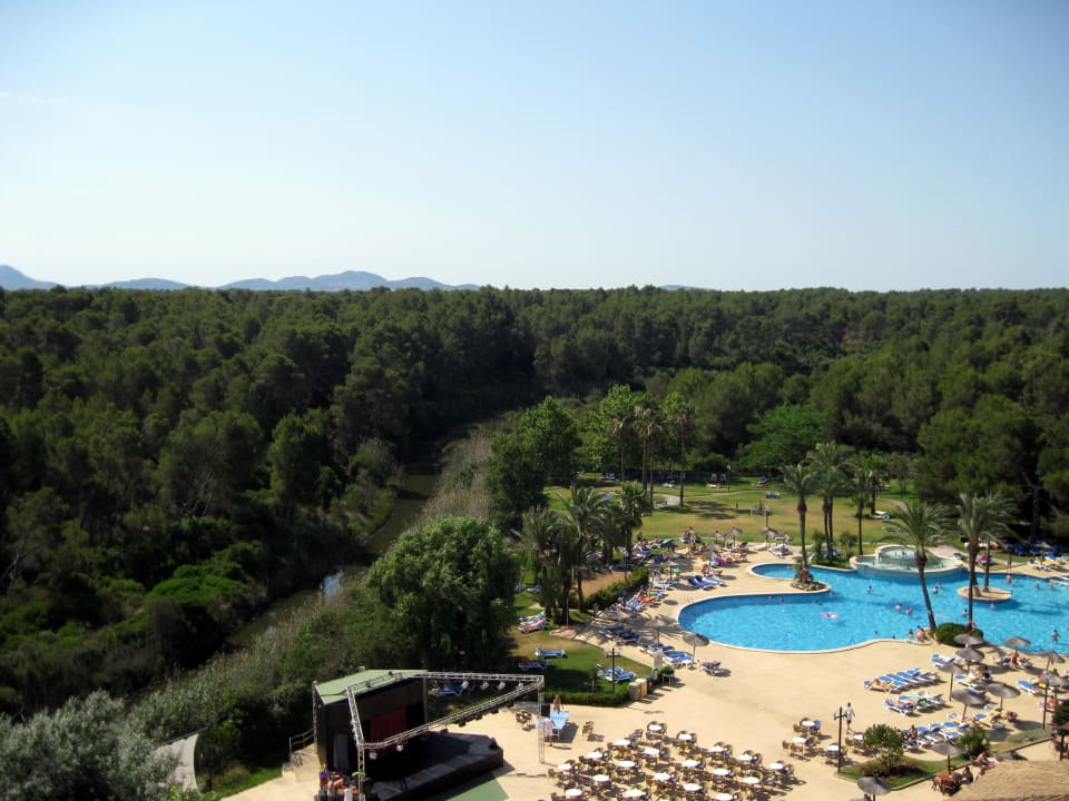 Von der 4. Etage Hotel Exagon Park