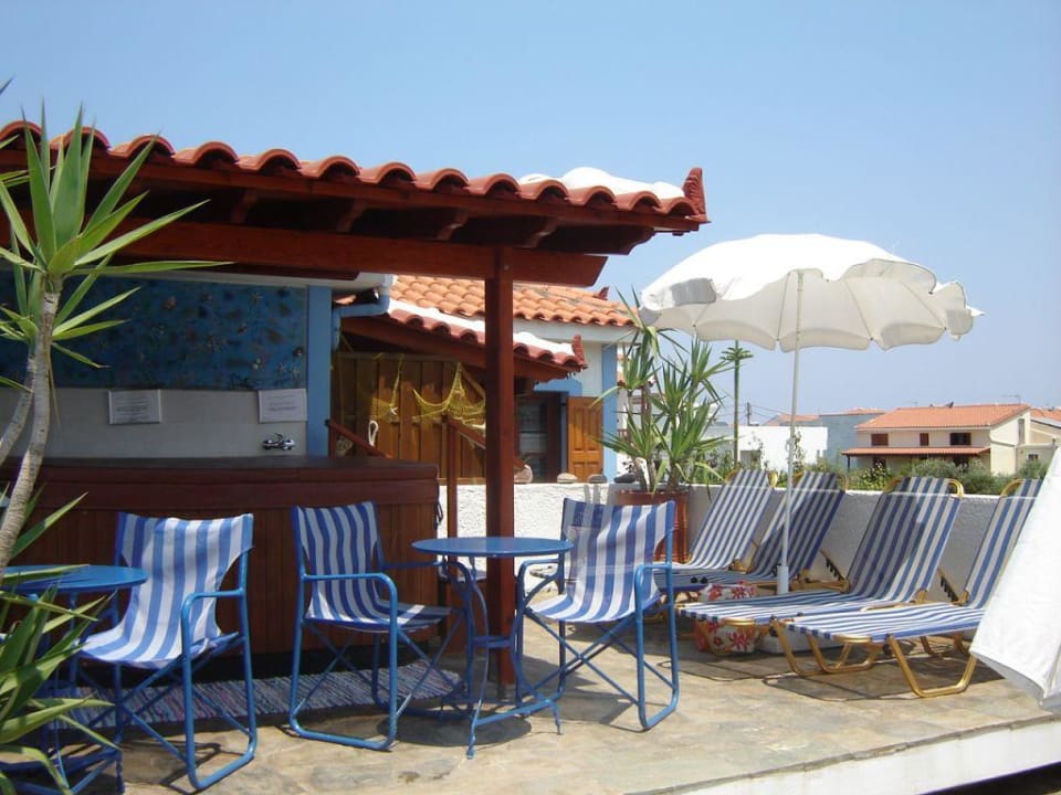 Whirlpool auf dem Dach Hotel Archangelos Village