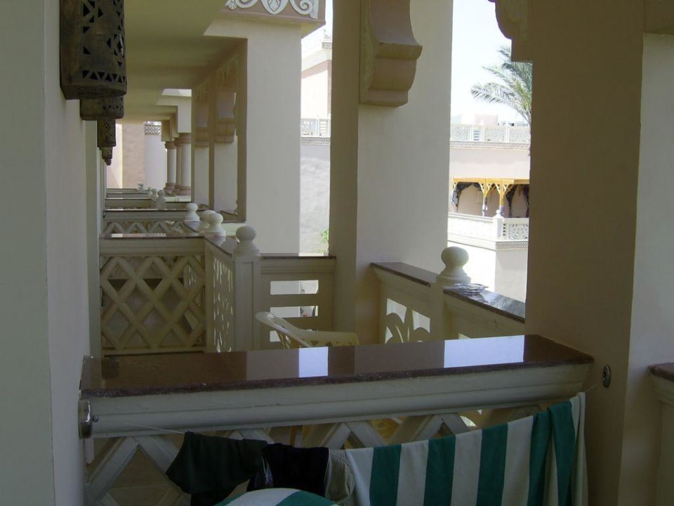 Blick vom Balkon Pickalbatros Palace Resort