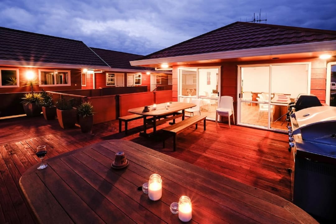 Außenansicht Haka Lodge Taupō