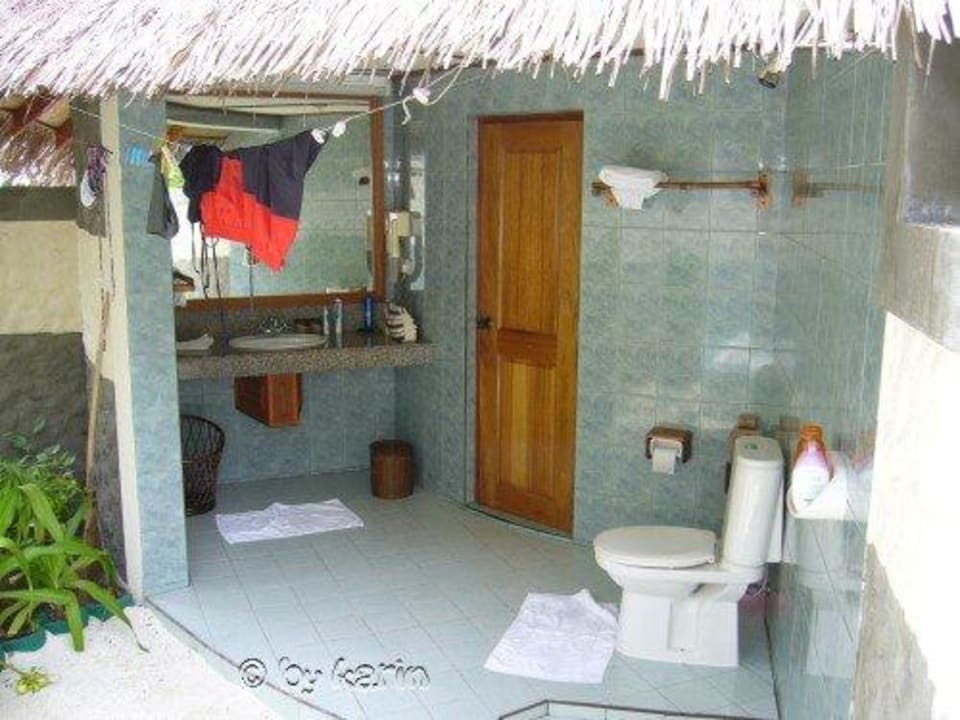 Offenes Badezimmer Sun Siyam Vilu Reef