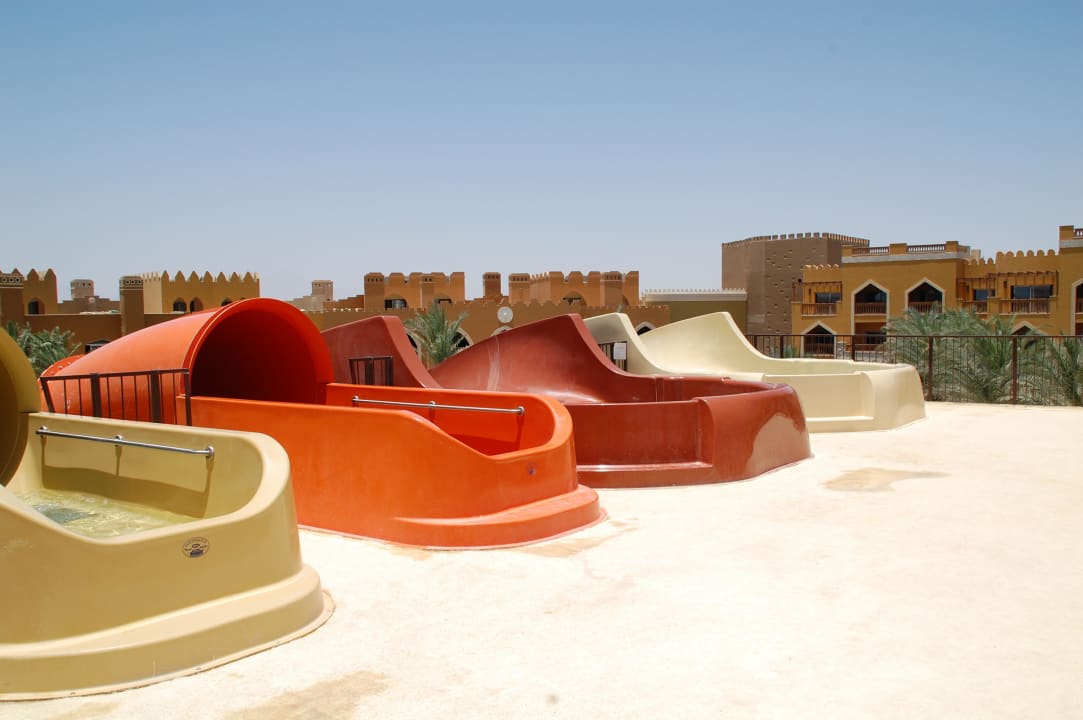 Eingang der Rutschen Grand Waterworld Makadi & Family Star Makadi