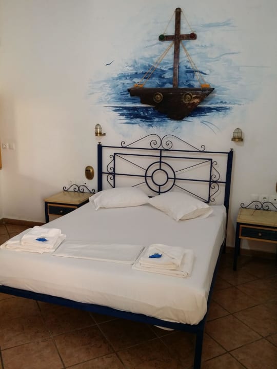 Schlafzimmer Mouragio Apartments