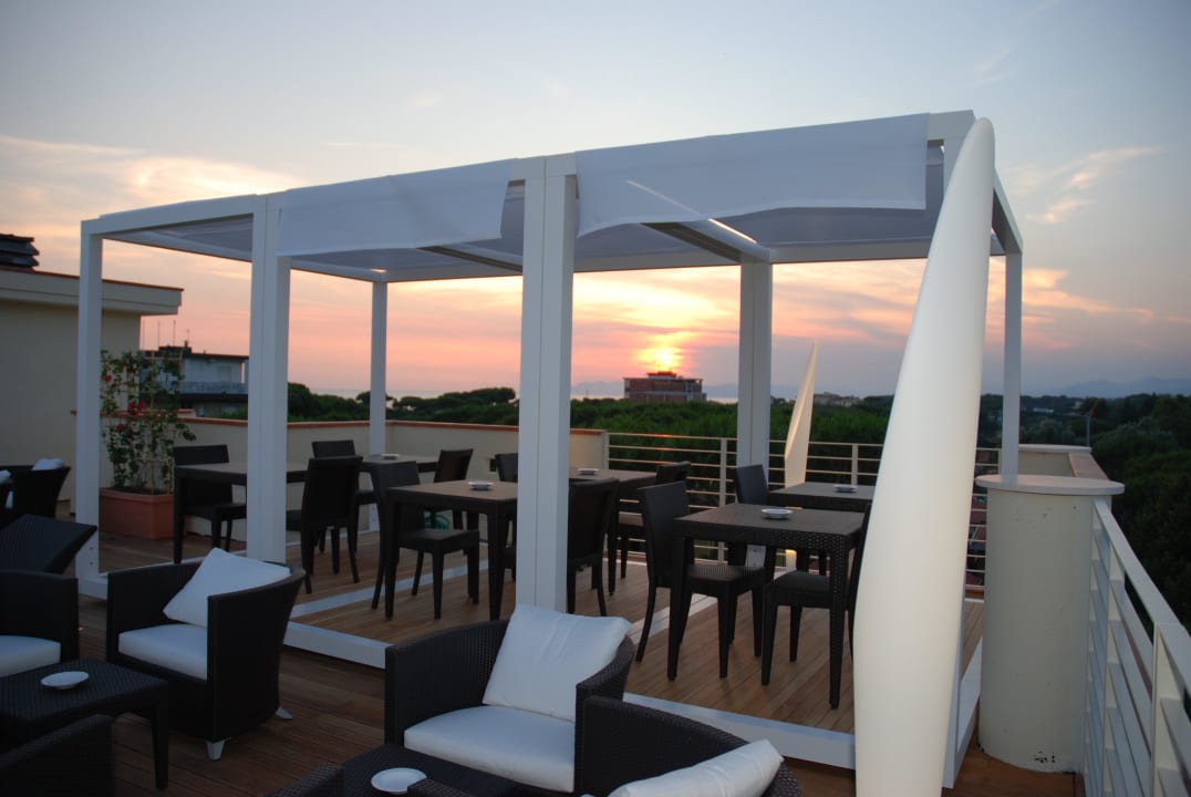 Terrazza panoramica Hotel Zen Versilia