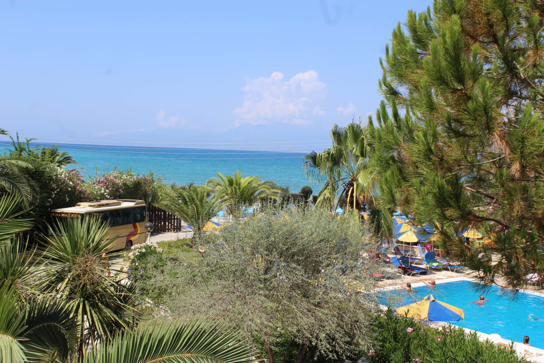 Blick aus dem Zimmer Hotel Angela Beach