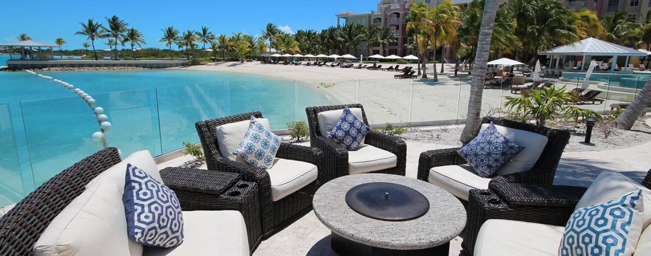 Outdoor Seating at Blue Haven Resort Blue Haven Resort