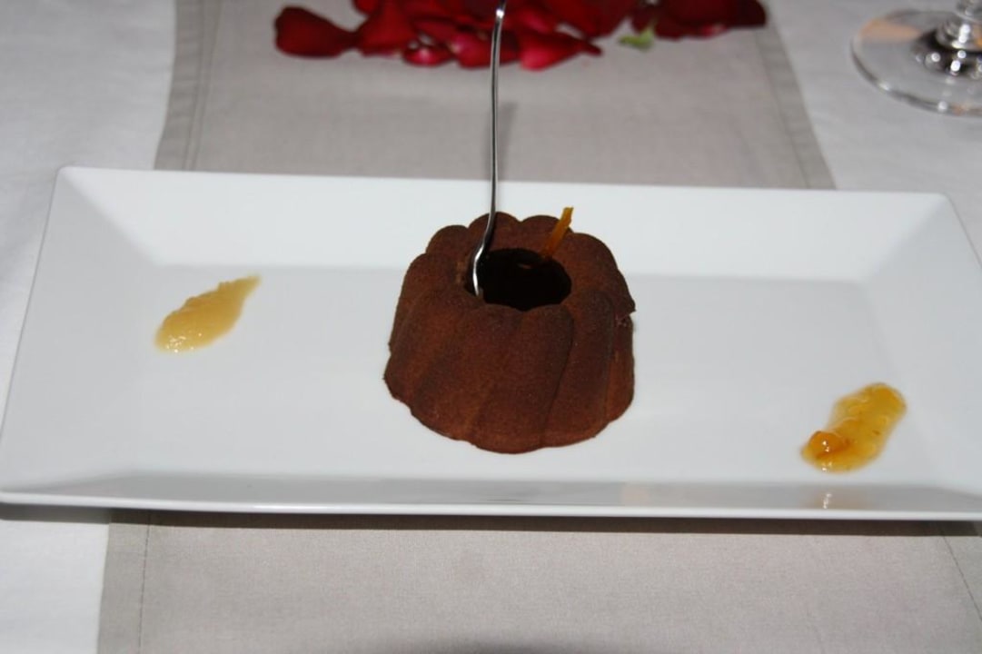 Schokotörtchen beim romantischen Dinner Bull Costa Canaria & Spa - Adults only