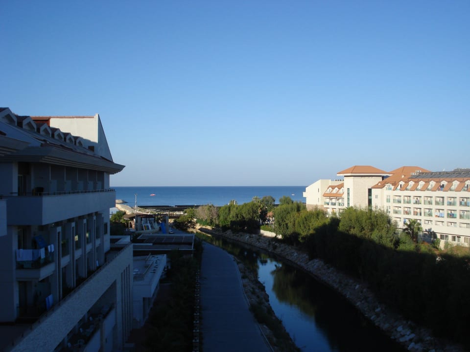 Ausblick aus dem Zimmer Sunis Evren Beach Resort Hotel & Spa