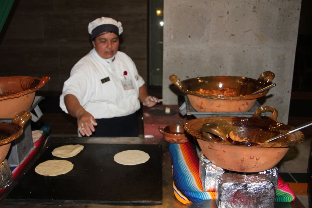 Mexiko Abend Sandos Playacar Beach Resort