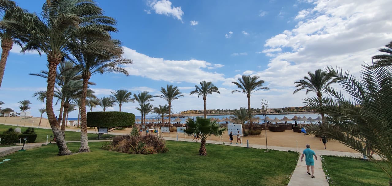 Ausblick Steigenberger Coraya Beach - Adults only