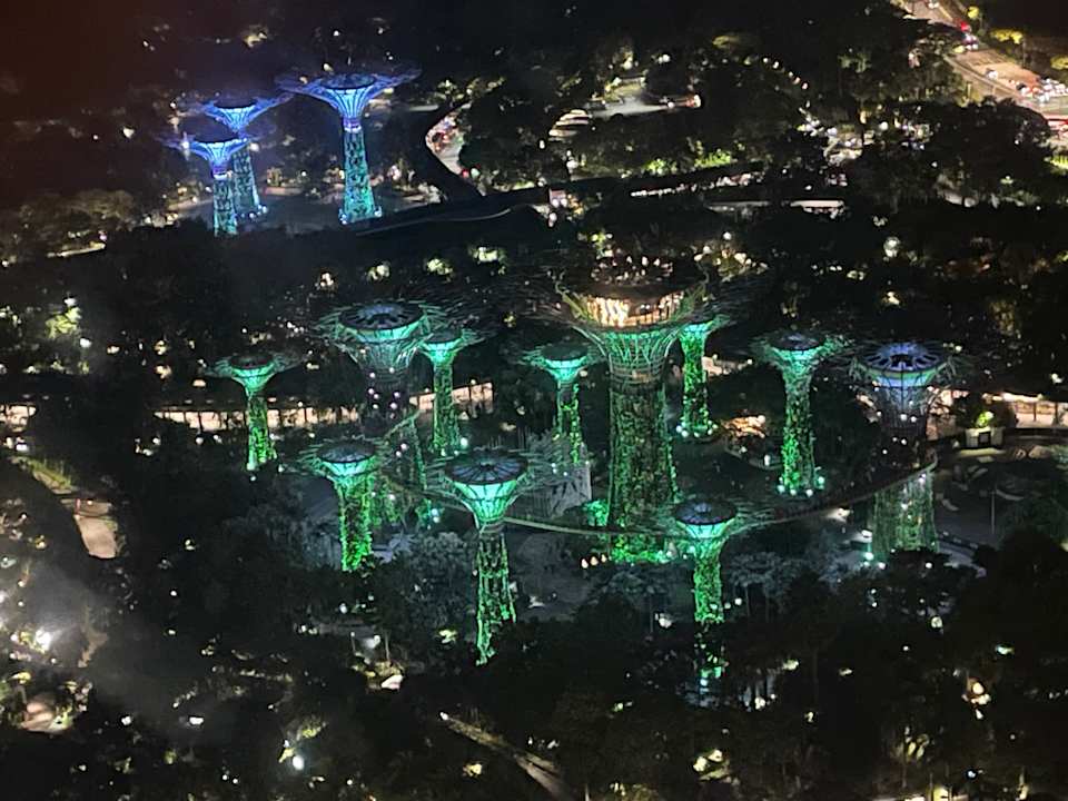 Ausblick Marina Bay Sands