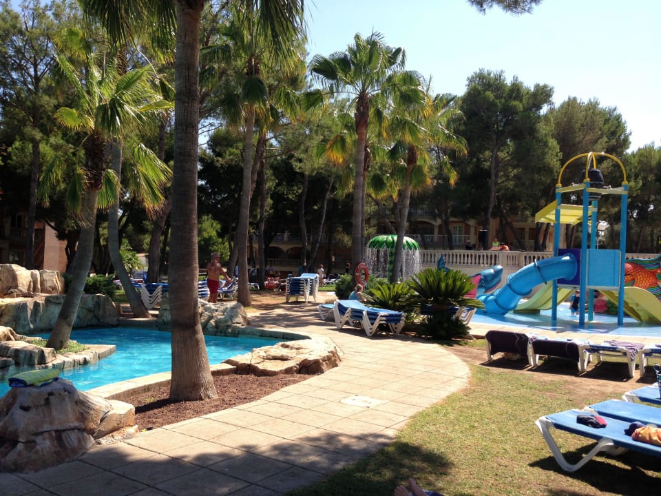 Rechts im Bild ist der Kinderpool Grupotel Gran Vista & Spa