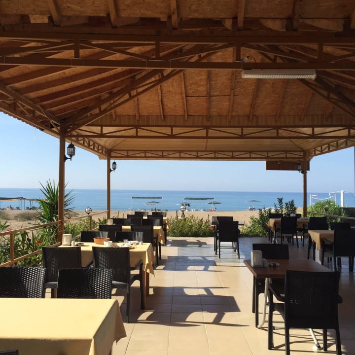 Overdekt terras Önder Yildiz Hotel